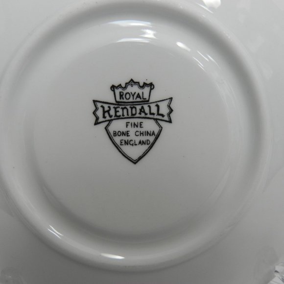 Collectable Vintage Royal Kendall Teacup & Saucer Lavender Rose Buds Design - Picture 4 of 9